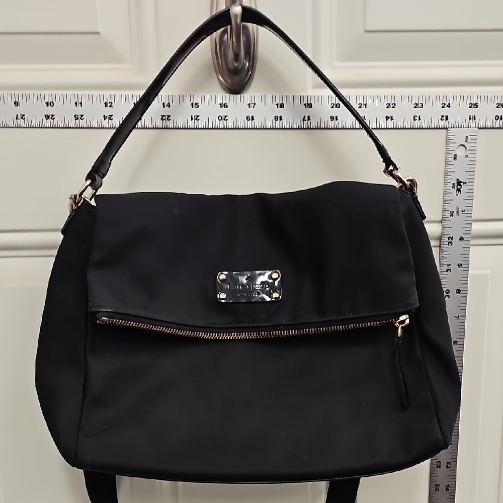 Black, Bag, Purse, Kate, Casual, Classic, Travel, Office, Cute, Polk-a-dot, Girl